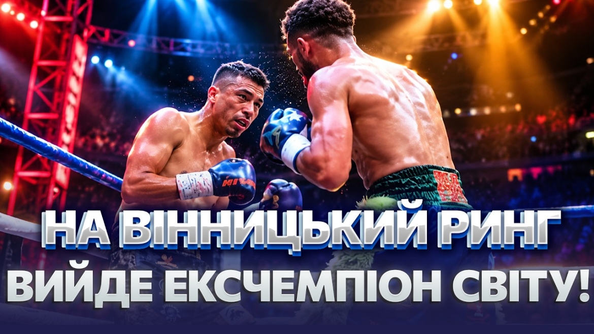 Embedded thumbnail for Вперше за 10 років Вінниця прийме титульні бої: вхід на вечір боксу «Честь дорожча за життя» безкоштовний