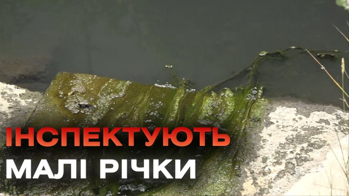 Embedded thumbnail for У Вінниці обстежували одну з малих річок Вінницької громади – Тяжилівку