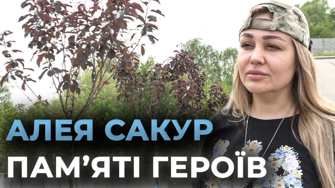 Embedded thumbnail for У Вінниці на Сабарівському кладовищі висадили алею сакур у пам’ять про загиблих Героїв