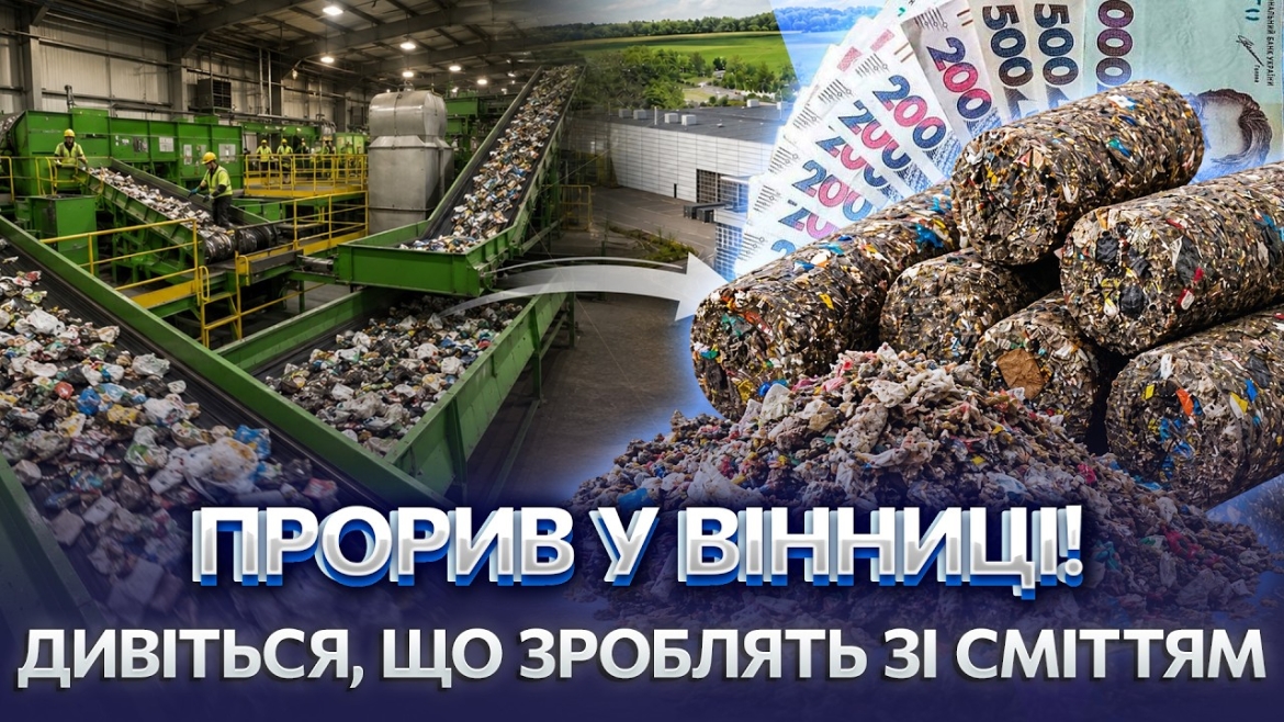 Embedded thumbnail for Вінниця шукає інвестора для будівництва переробного комплексу на 100 тисяч тонн сміття на рік