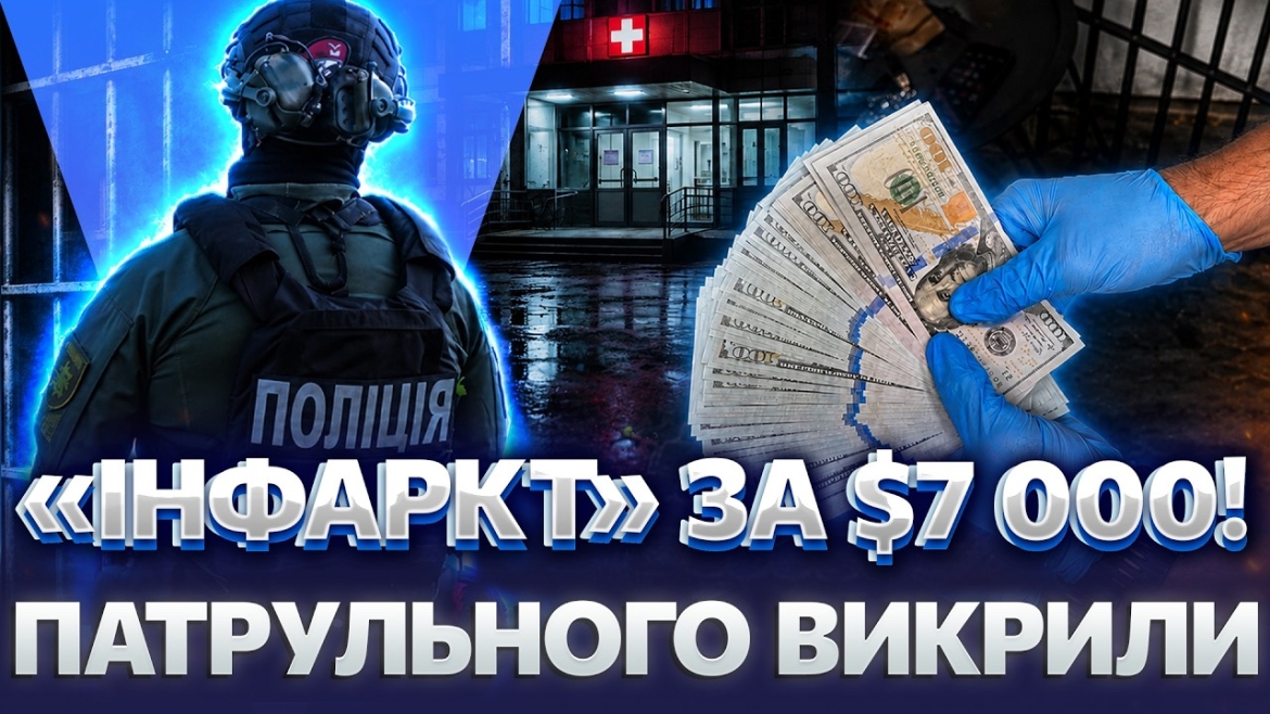 Embedded thumbnail for Патрульний поліцейський Вінниччини за $7 тисяч продавав фіктивні довідки «інфаркти» 