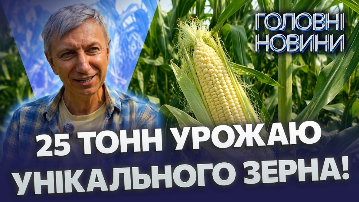 Embedded thumbnail for Сенсація на подільських полях: селекціонер відродив козацьку кукурудзу. Вистояла екстремальну засуху