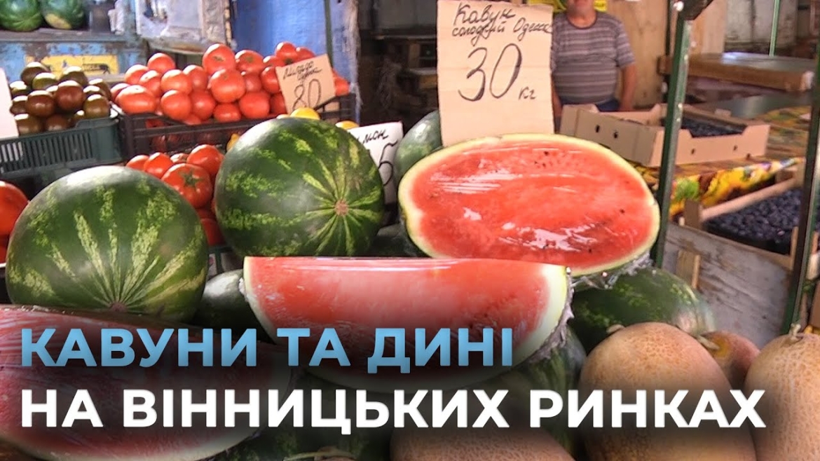 Embedded thumbnail for Скільки коштують кавуни на ринках Вінниці та як обрати найкращі