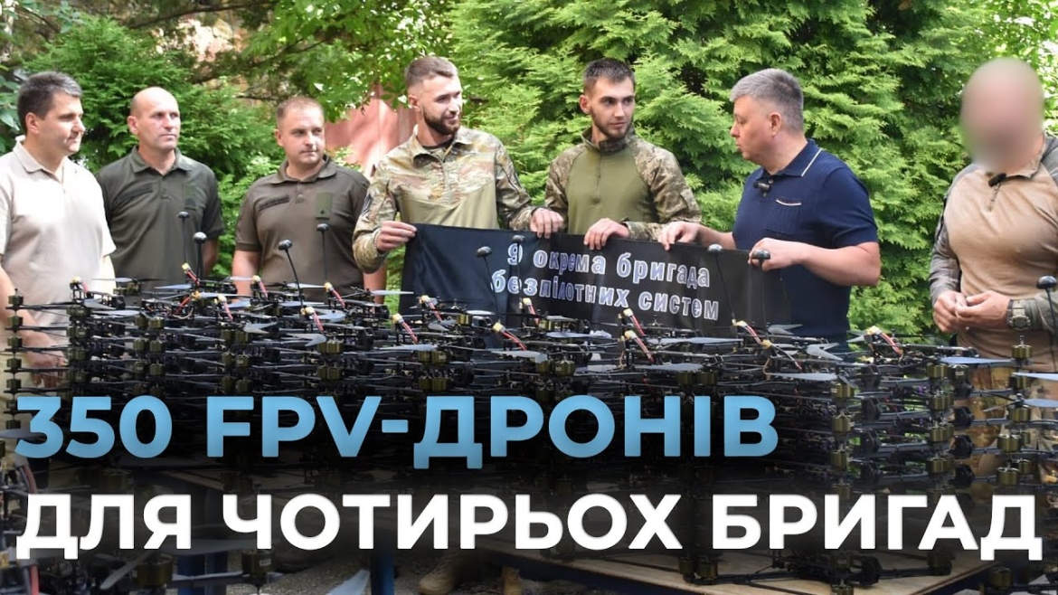 Embedded thumbnail for Вінничани підсилили FPV-дронами ще чотири військових формування