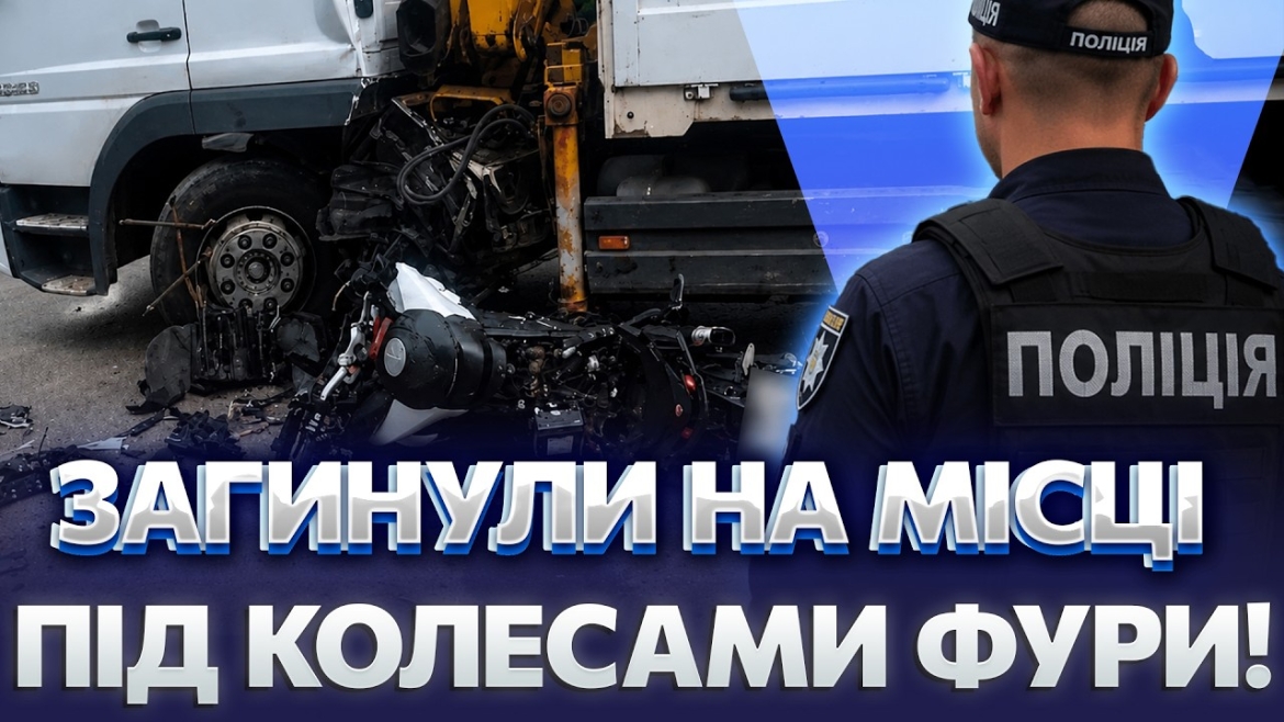Embedded thumbnail for У Вінниці зіткнення мотоцикла з автомобілем забрало життя двох людей