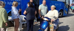 «Амбулаторія на колесах» провела обстеження жителів Вапнярки