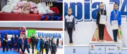 «Olimpia 74 Cup» юні вінничанки гідно виступили на міжнародному турнірі з гімнастики 