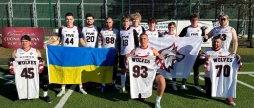“Вінницькі вовки” виграли три матчі у першому турі чемпіонату Польщі з флаг-футболу