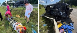 45-тонна вантажівка протаранила автомобіль депутатки Вінницької міськради