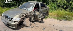 64-річну пасажирку госпіталізували після ДТП у Вінницькому районі