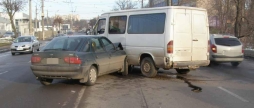 Внаслідок ДТП на Лебединського  до лікарні потрапив 23-річний чоловік