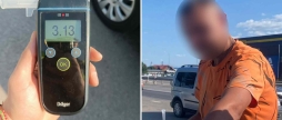 Алкоголь у крові вище норми в 16 разів у Вінниці зупинили п'яного як чіп водія