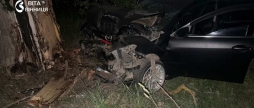 Авто врізалось у дерево у Стрижавці — водійка та двоє пасажирів у лікарні
