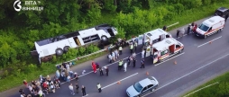 Автобус «Київ — Болгарія» перекинувся на трасі серед постраждалих — дитина з Вінниччини