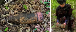 Біля Вороновиці в лісі знайшли артснаряд часів Другої світової