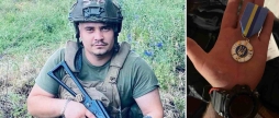 Бійця з Вінниччини нагородили медаллю «За оборону України»