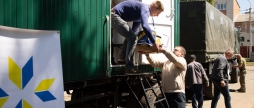Черговий мобільний лазне-пральний комплекс передав на фронт Міжрегіональний Координаційний Гуманітарний Штаб