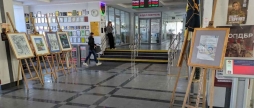 До 212-річчя Кобзаря у холі Вінницької міськради відкрили виставку