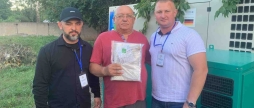 До прифронтової Балаклії з Вінниці доставили потужний генератор