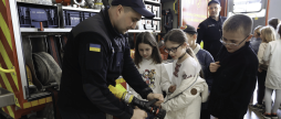 До вінницьких рятувальників на екскурсію завітали діти