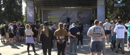 Донатили на підтримку полку Азов у Вінниці відбувся благодійний забіг пам’яті Романа Колмикова