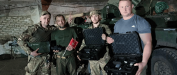 Дрони, тепловізори та автівку відвезли на позиції до нацгвардійців вінницькі волонтери
