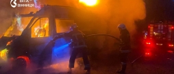 Два автомобілі на Вінниччині згоріли через розгерметизацію паливних систем