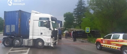 Фура вилетіла на зустрічну — вісім постраждалих подробиці ДТП з рейсовим автобусом на Вінниччині