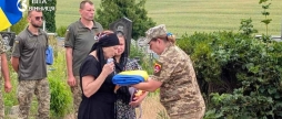 Гайсинщина попрощалася із солдатом Нацгвардії Юрієм Павловським
