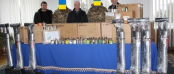 Калинівчани передали засоби обігріву для українських захисників