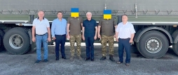 Калинівка передала військовим матеріали для будівництва бліндажів та оборонних рубежів