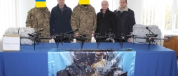 Калинівська громада передала чотири безпілотні комплекси «Insomnia» захисникам