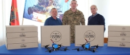 Калинівська громада передала нацгвардійцям 10 дронів-камікадзе