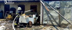 Коротке замикання та людська недбалість на Вінниччині палали господарчі споруди та сіно