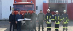 Літинські вогнеборці отримали два пожежних авто від польських партнерів