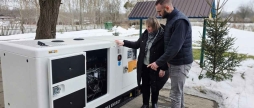 Лука-Мелешківська громада отримала генератор від благодійників із Тайваню