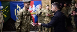 Має вже вісім нагород Президент відзначив на передовій мужнього воїна з Вінниччини