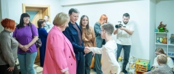 Міжнародний благодійний фонд відкрив у Вінниці малий груповий будинок для дітей-сиріт
