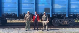 Могилів-подільські прикордонники затримали “ухилянта”, який заскочив у вантажний потяг