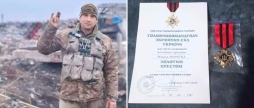 Молодший сержант з Брацлавщини отримав «Золотий хрест»