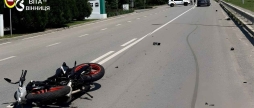 Мотоцикл проти Audi на Вінниччині 14-річна дівчина потрапила в аварію разом із подругою