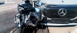 Мотоцикліст та пасажирка госпіталізовані після ДТП у Вінниці