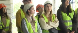 Муніципальний будинок вінницькі студенти відвідали будівництво на завершальному етапі
