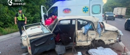 На об'їзній дорозі Вінниці зіткнулися три автомобілі