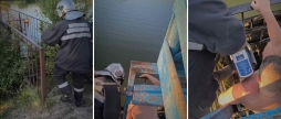 На одному зі ставків у Вінниці підліток застряг ногою в металевій конструкції