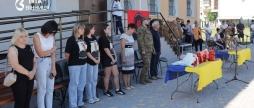 На стадіоні «Авангард» у Калинівці вшанували пам'ять загиблого футболіста