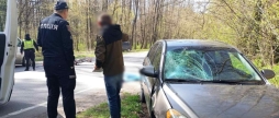 На в'їзді у Гнівань під колесами автомобіля Hyundai загинув велосипедист