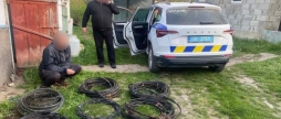 На Вінниччині чоловік викрав 180 метрів телекомунікаційного кабелю