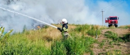 На Вінниччині горіла суха трава й сміття у трьох районах області
