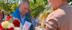 На Вінниччині громада зустріла Захисника, який повернувся з російського полону